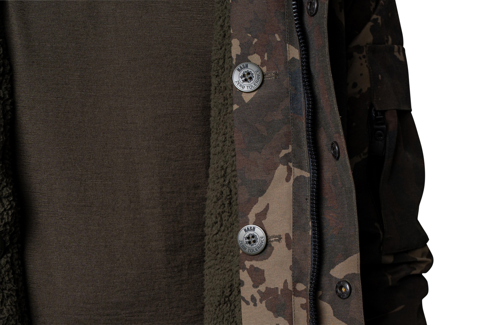 Nash Zero Tolerance Helluva 3 in 1 Waterproof Jacket CAMO