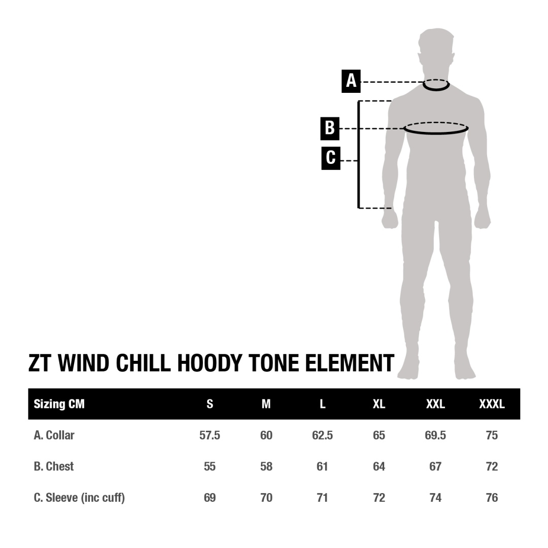 Nash Zero Tolerance Wind Chill Hoody Two Tone Element