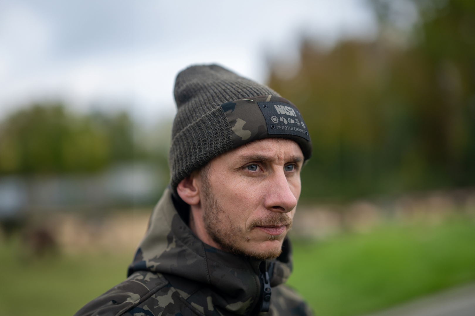 Nash Zero Tolerance Woolly Hat Camo Panel