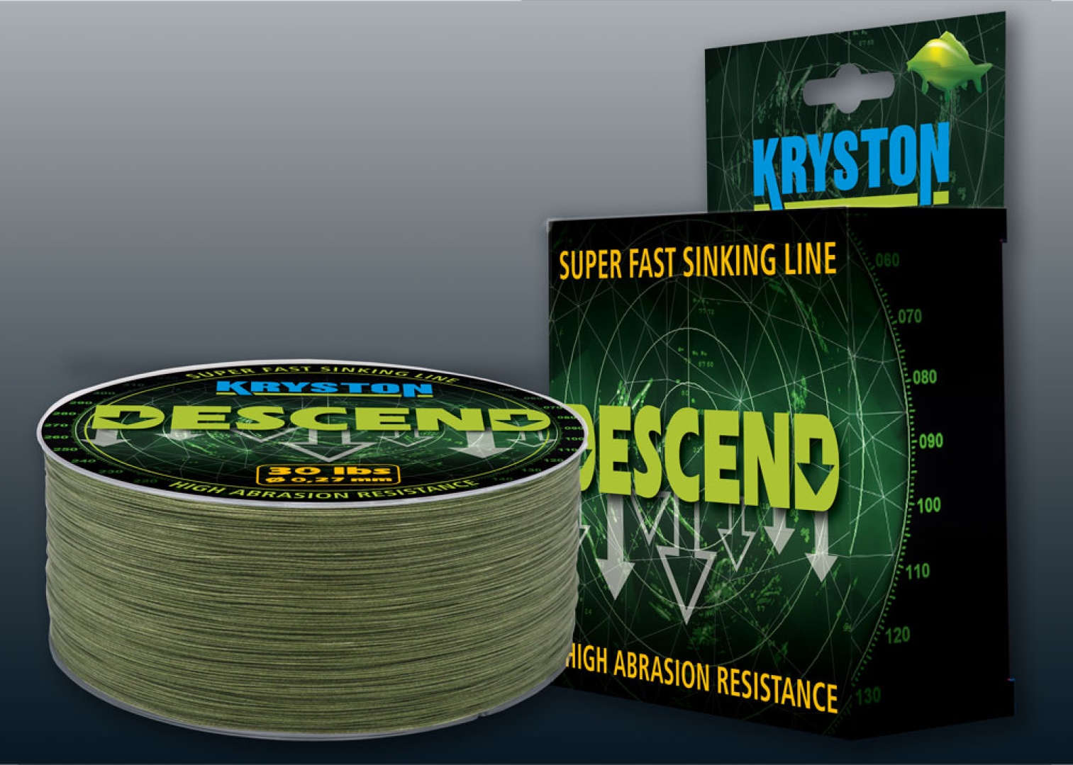 Kryston DESCEND Sinking Mainline Braid