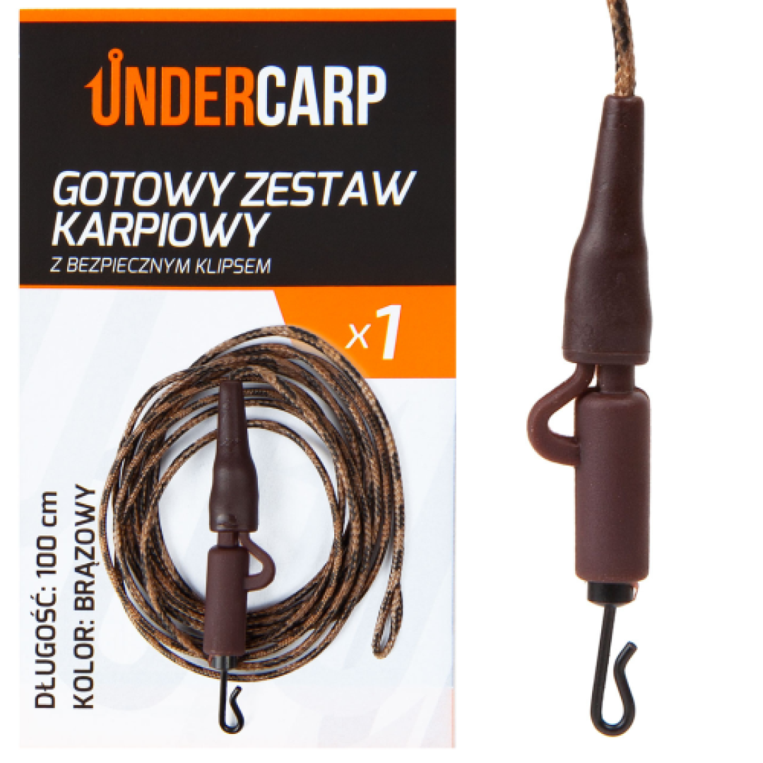 UnderCarp - Gotowy Zestaw Karpiowy z Bezpiecznym Klipsem