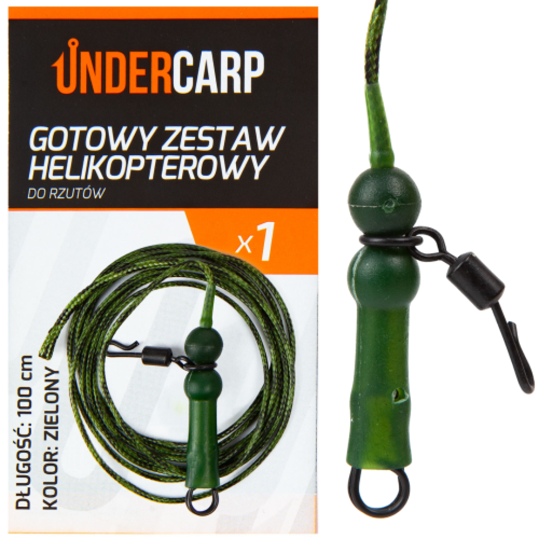 UnderCarp - Gotowy Zestaw Karpiowy Helikopterowy do Rzutów 