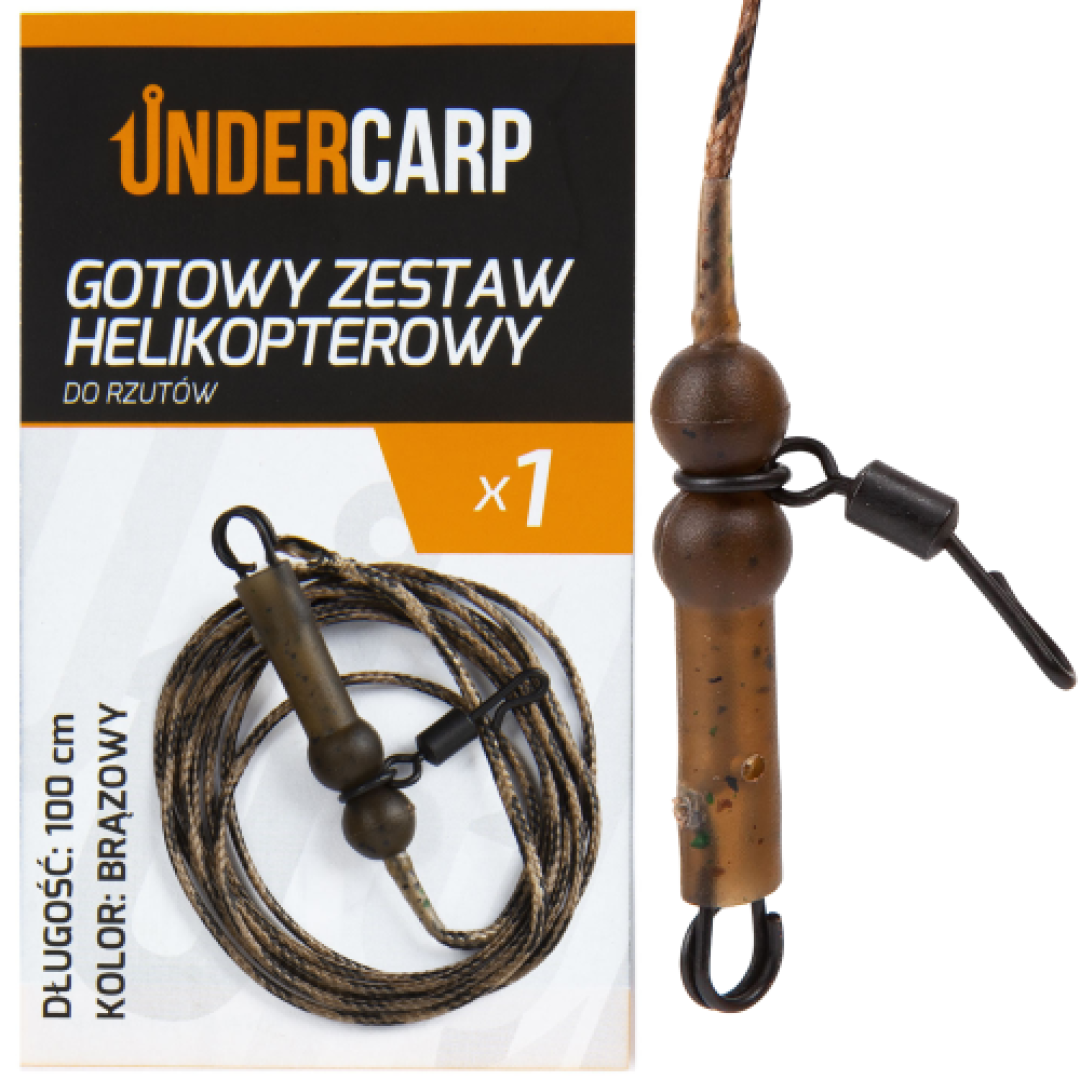 UnderCarp - Gotowy Zestaw Karpiowy Helikopterowy do Rzutów 