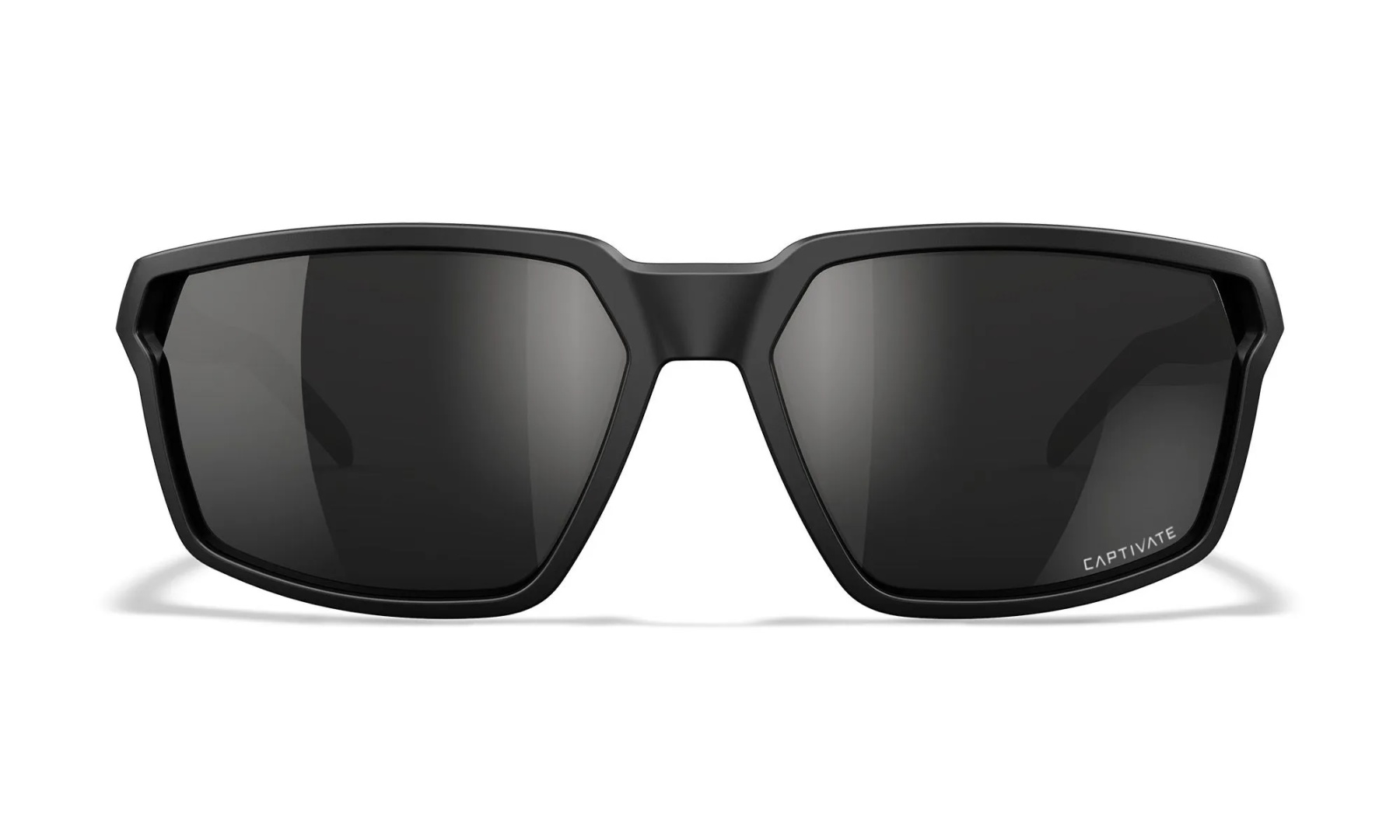 WileyX SIERRA CAPTIVATE Polarized Black Mirror Frame Matte Black